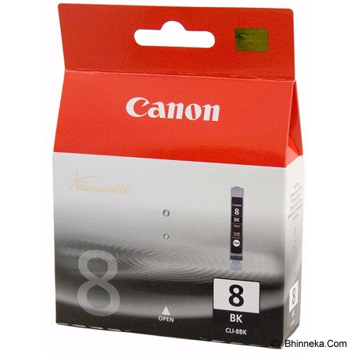 CANON Black Ink Cartridge CLI-8 B